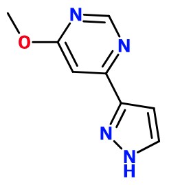 (image for) MC085251 4-Methoxy-6-(1H-pyrazol-3-yl)-pyrimidine